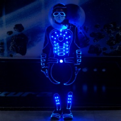LED发光可编程表演服