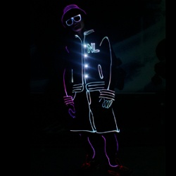 LED发光角色扮演服饰