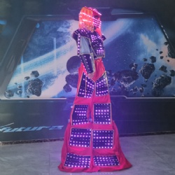 Full color Stitlswalker LED Robot Costumes