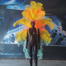 LED Samba Performance Feather Backpack