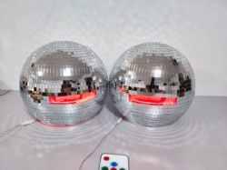 Disco mirror ball helmet