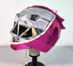 LED & Mirror super soldier helmet