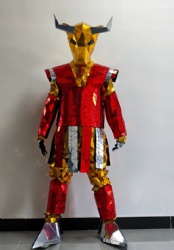 Mirror Bull performance costume