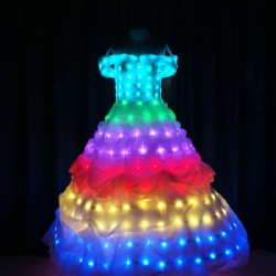 LED Evening Dress