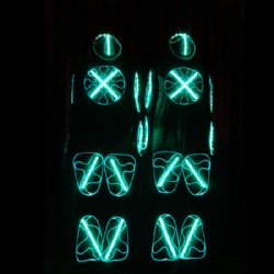 DMX512 LED Light Fiber Optical Clothes